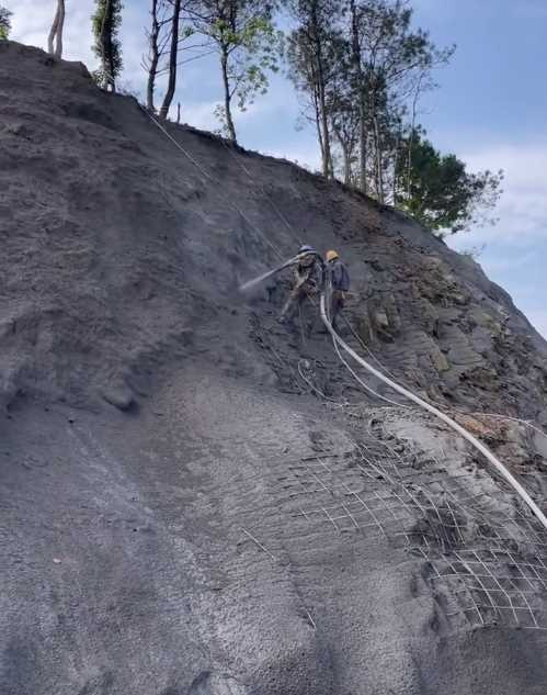 秦皇岛山海关区边坡喷护